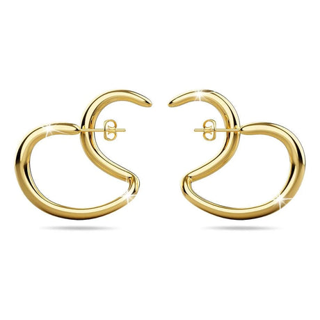 Bullion Gold Double The Fun Gold Hoop Earrings