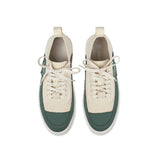 Chunky Platform Knit Sneakers - Evergreen