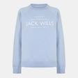 Jack Wills Women's Hunston Graphic Crew Neck Sweatshirt - Blue
