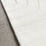 Summit Trail White Rug