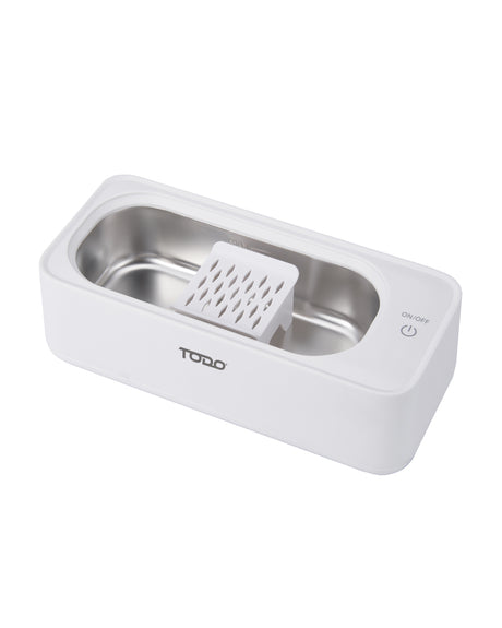 TODO Ultrasonic Cleaner Sonic Wave Jewellery Cleaner 300ml Stainless Steel Tank 3min Cycle