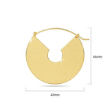 Bullion Gold Grande Gold Hoop Earrings