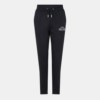 Jack Wills Women's Hunston Graphic Jogger Pants - Black