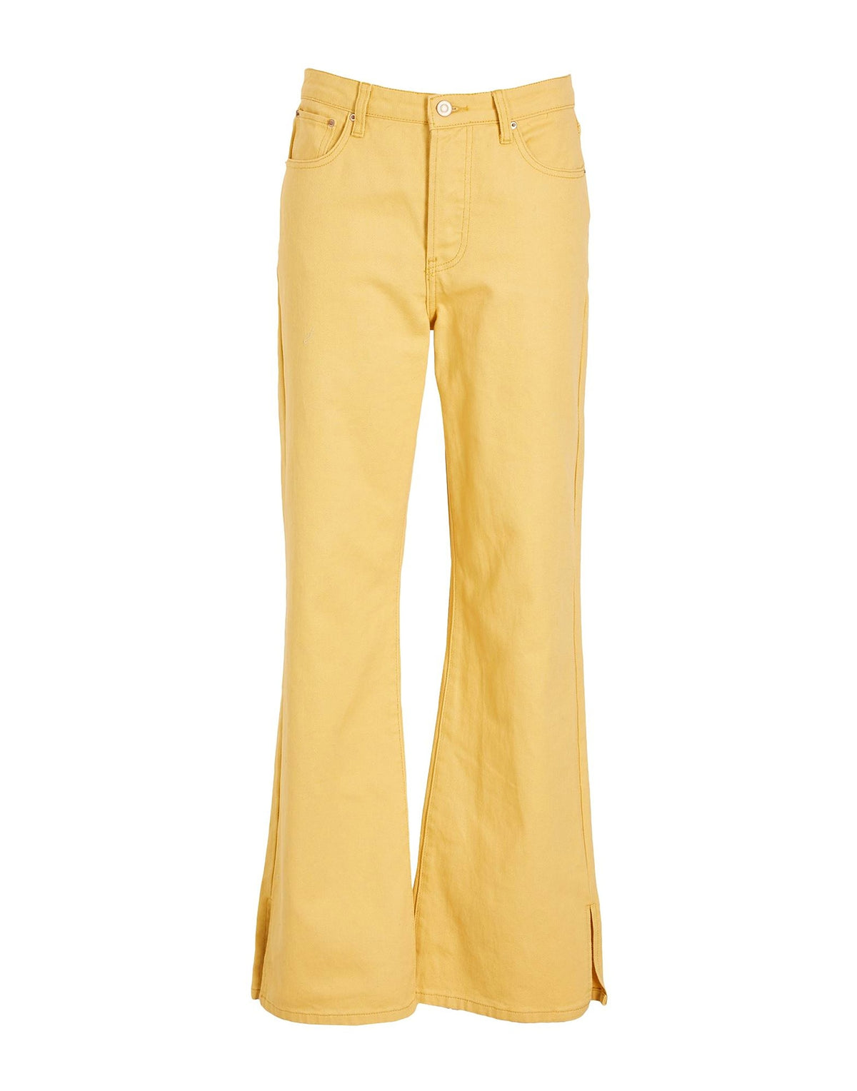 8 By Yoox Womens Jeans - Pastel yellow