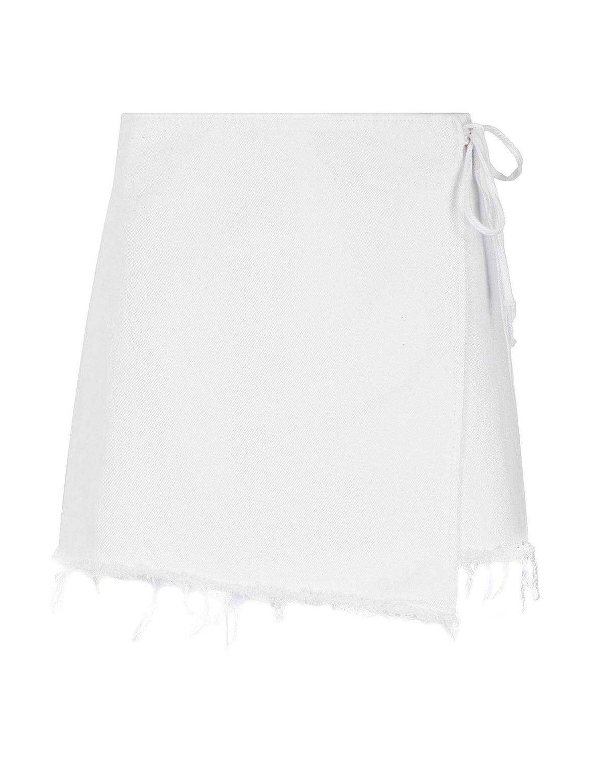 8 By Yoox Womens Denim Shorts - White