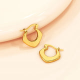 Bullion Gold Sylvia Gold Hoop Earrings