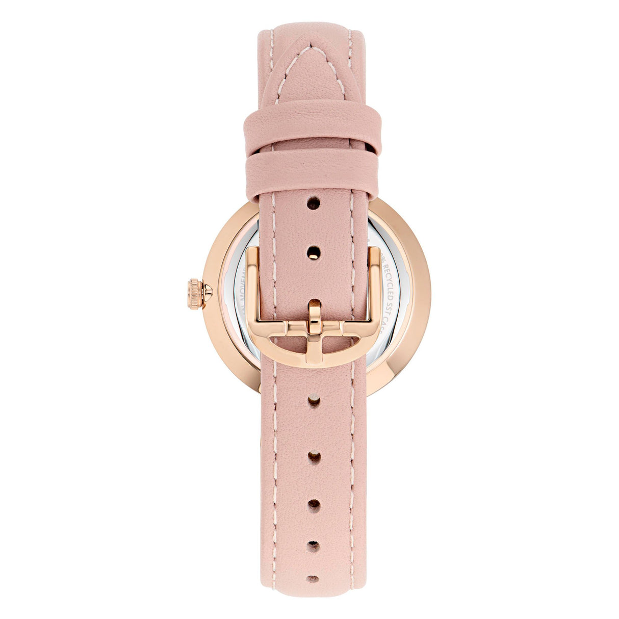 Ted Baker Womens Ted Baker Womens Darbey - Rose Gold Tone & Pink Leather