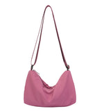 BAMEI Ultra-Light Crescent Crossbody Bag - Mulberry