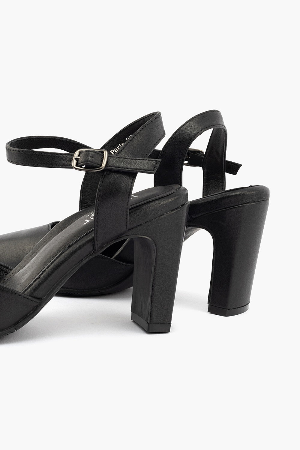 Silver Lining Paris Black Leather