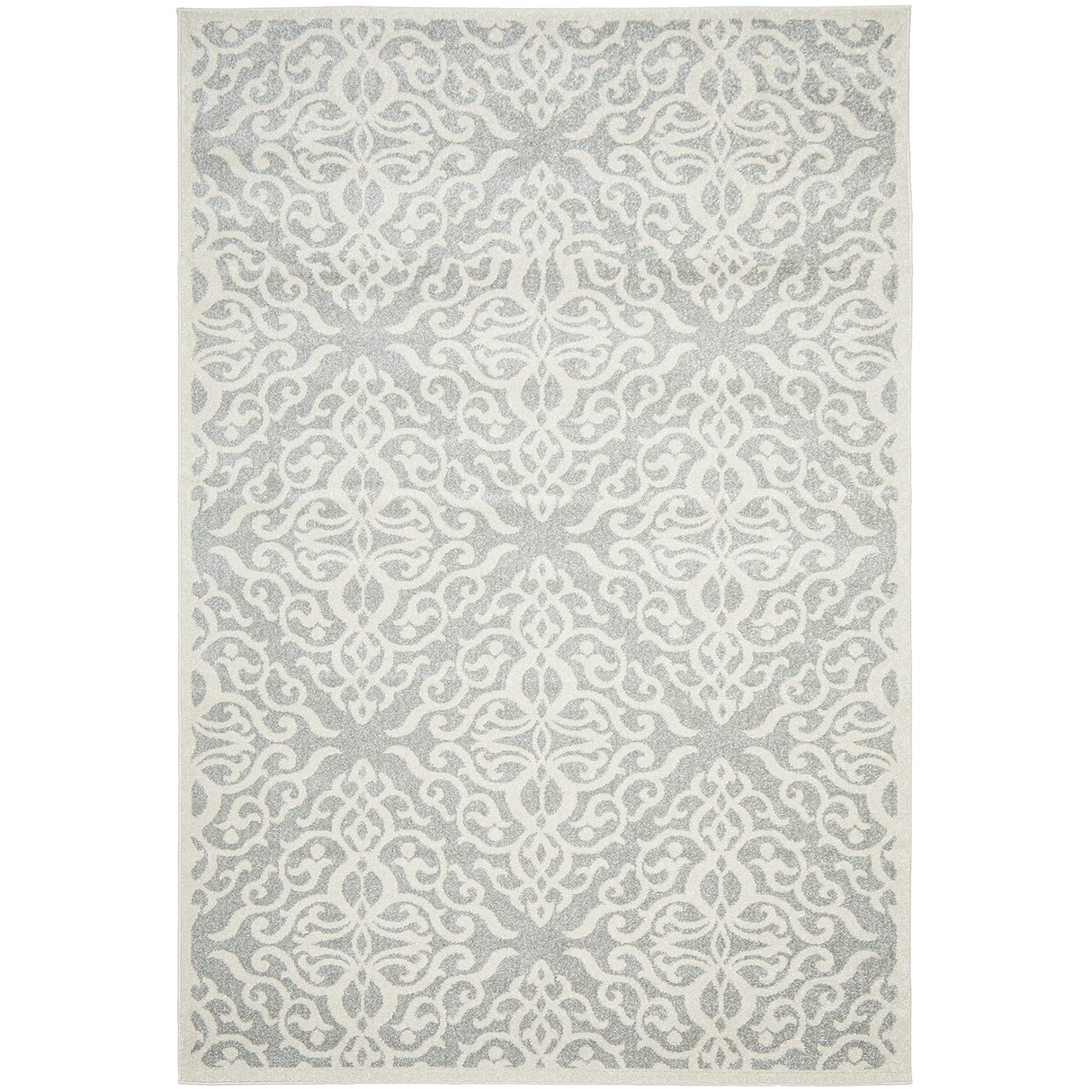 Chrome Lydia Silver Rug