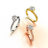 Krystal Couture One In A Million Solitaire Ring Embellished with SWAROVSKI Crystals