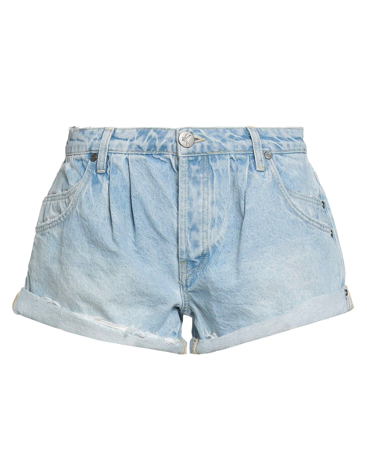 One Teaspoon Womens Denim Shorts - Blue