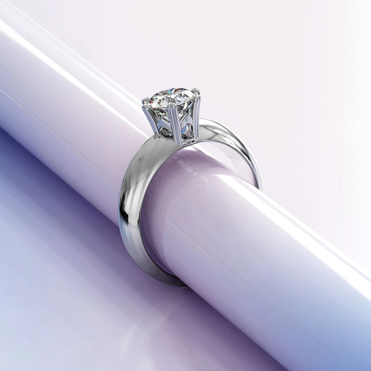Krystal Couture Jewel In The Palace Solitaire Ring Embellished with SWAROVSKI Crystals