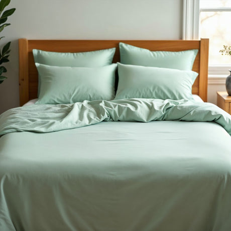 Royal Comfort 1200TC Ultrasoft 4 Pc Sheet Set- Sage Green