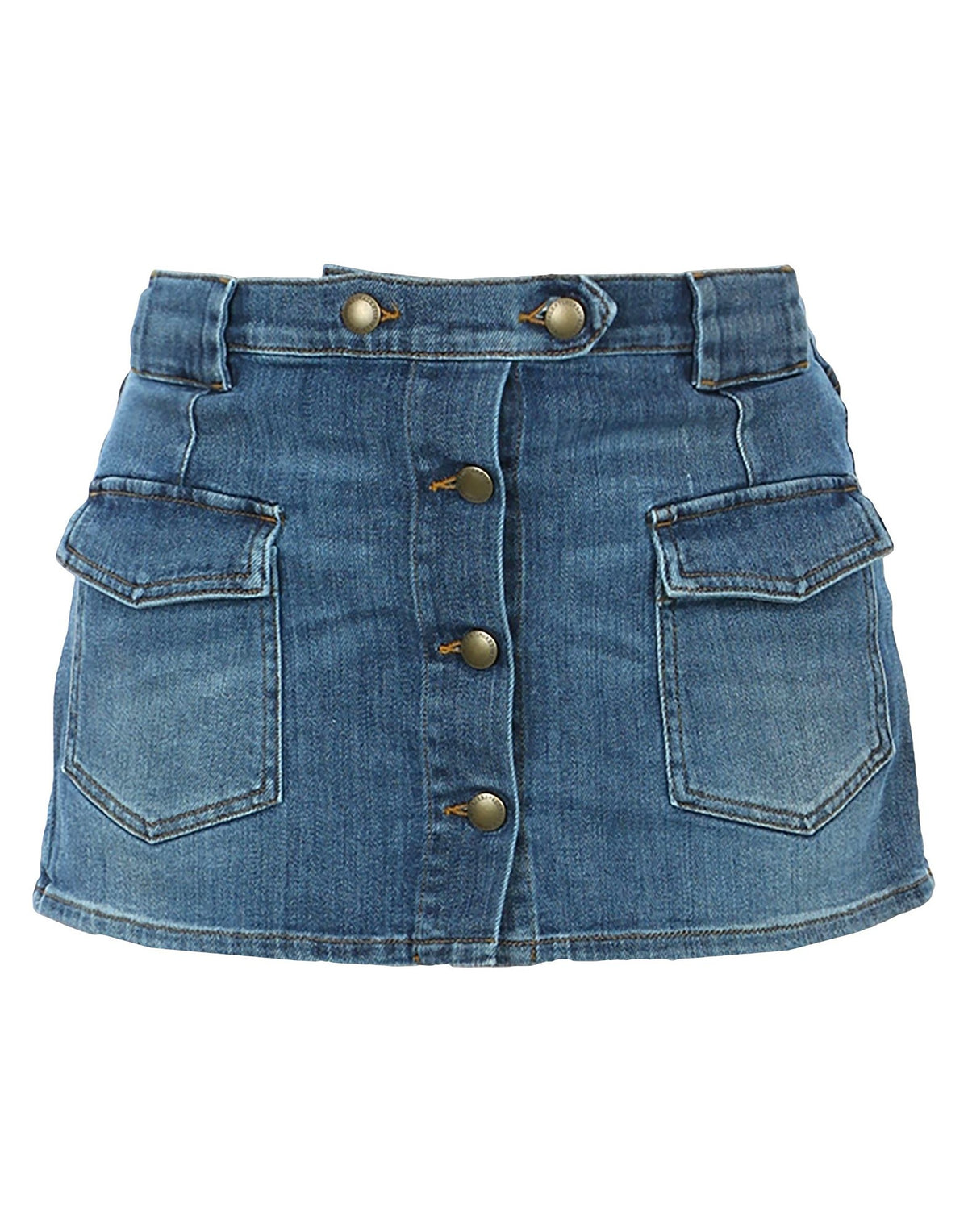 Redvalentino Womens Denim Shorts - Blue
