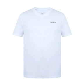 Firetrap Men's Path V-Neck Tee - White