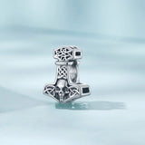 Solid 925 Signature Silver Pirate's Missing Anchor Charm