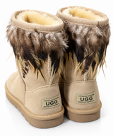Australian Leather Ugg Classic Feather - Natural - AU7
