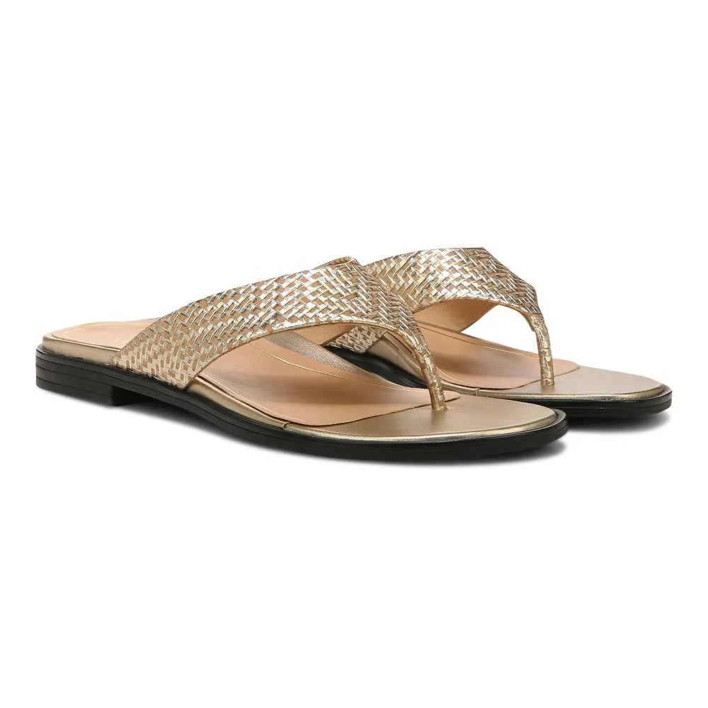 Vionic Agave Toe Post Sandal - Gold