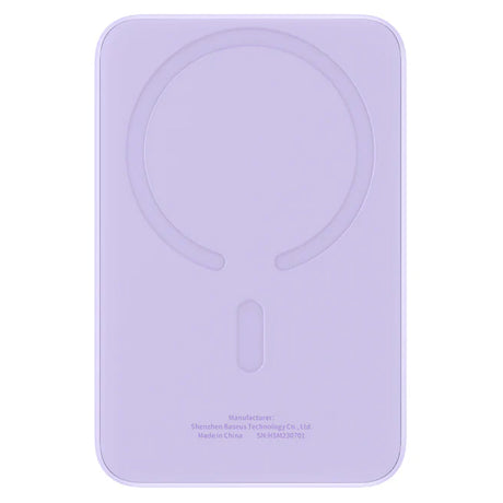 Baseus Magnetic Mini Air Wireless Fast Charge Power Bank 6000mAh 20W - Nebula Purple