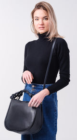 Bosccolo Shoulder Bag - Black