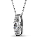 Krystal Couture Designer Pendant Necklace Embellished with SWAROVSKI Crystals