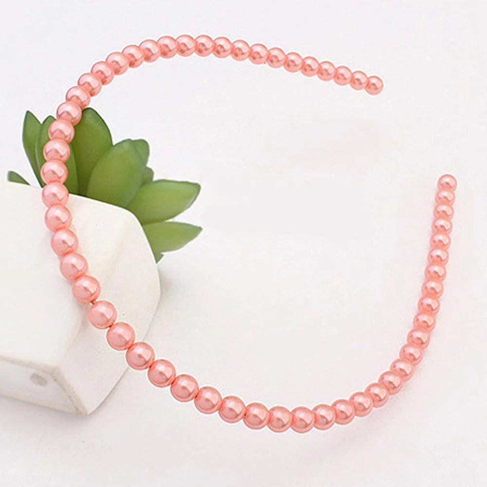 Krystal Couture Rose Pearl Head Dress