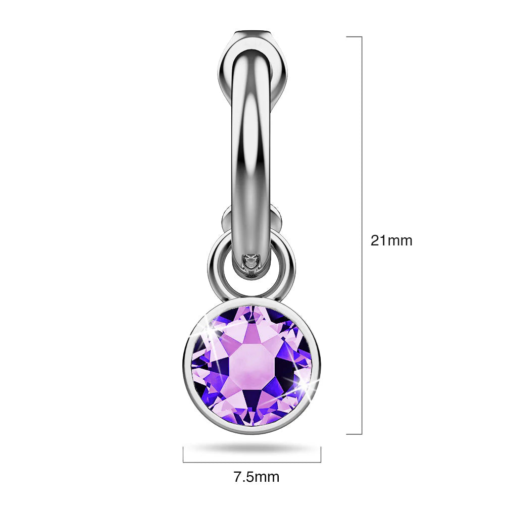 Krystal Couture Bella Chic Earrings Embellished with SWAROVSKI Crystals