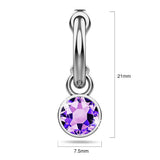 Krystal Couture Bella Chic Earrings Embellished with SWAROVSKI Crystals