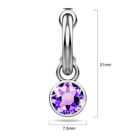 Krystal Couture Bella Chic Earrings Embellished with SWAROVSKI Crystals