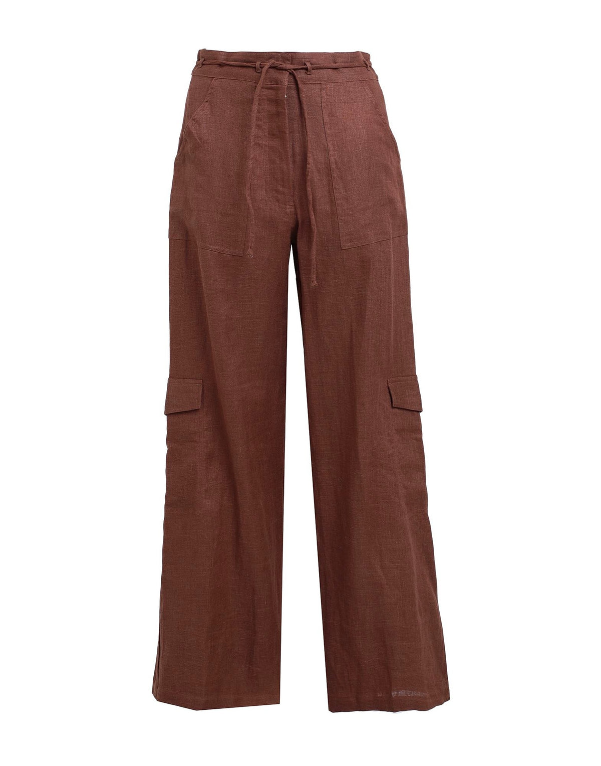 Faithfull Womens Pants - Chocolate brown
