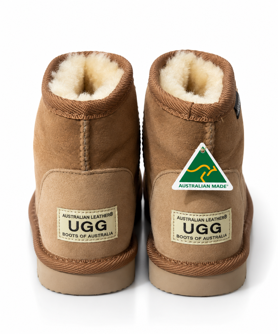 Australian Leather Ugg Ultra Mini Twin Face - Chestnut - AU4