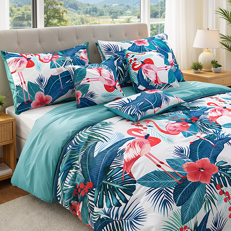 Ramesses 6Pcs Bedroom Pack -  Flamingos