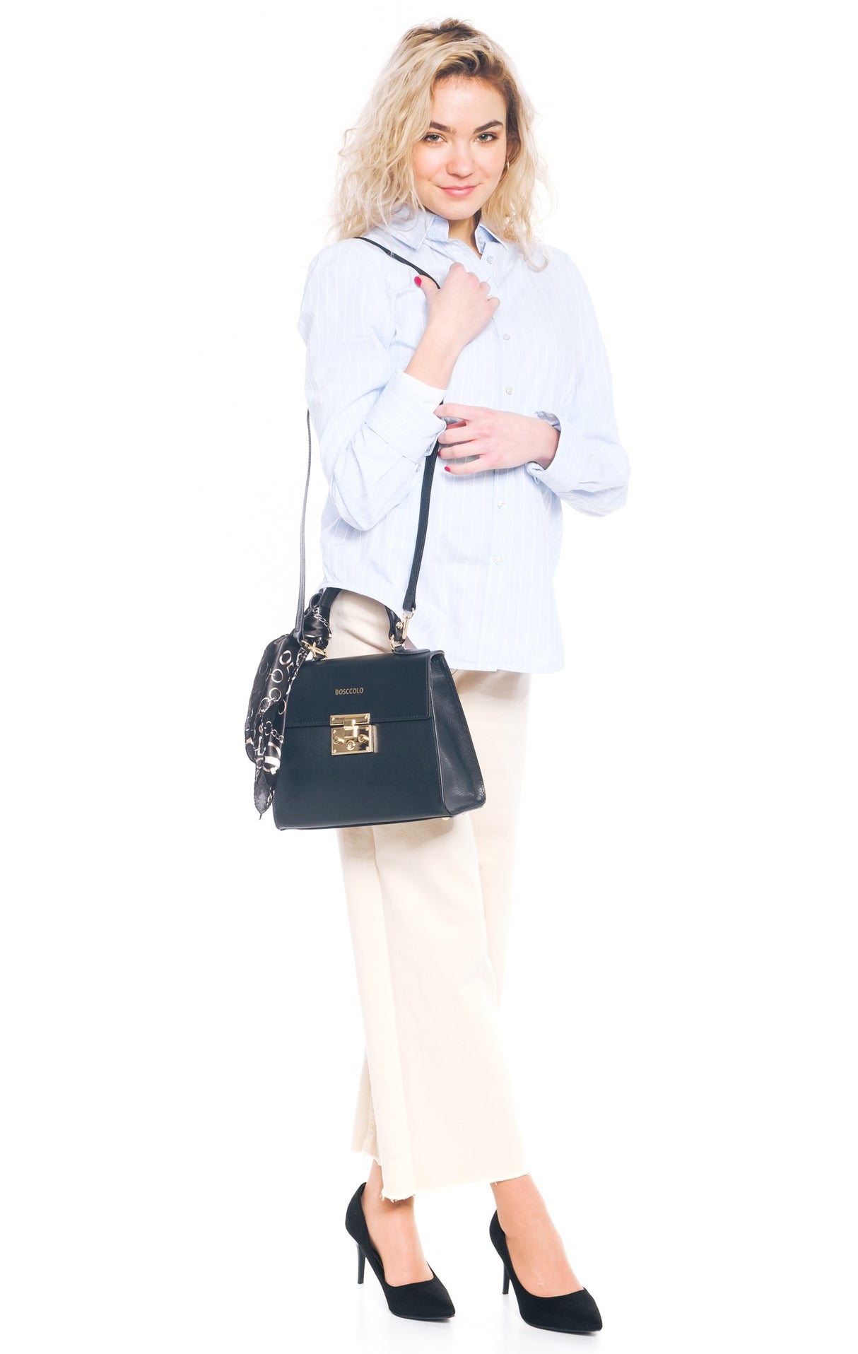 Bosccolo Shoulder Bag - Black
