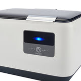 TODO Ultrasonic Cleaner Sonic Wave Jewellery Cleaner Blue LED 600ml Stainless Steel Tank 3min Cycle