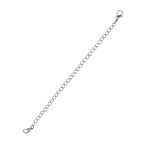 Obsession Necklace Extender Encased in 18k White Gold - 100mm