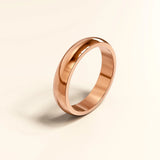 Bullion Gold Louise Minimalist Rose Gold Ring