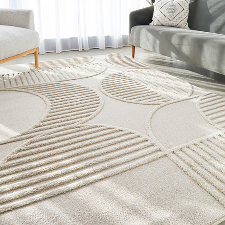 Lotus Leo Beige Rug
