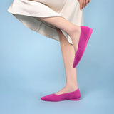 Charlotte Casual Pointed Toe Commuter Flats - Rose