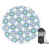 TODO Luxury Thick Microfiber Round Beach Towel Throw Rug Ttowel24