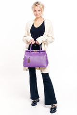 Bosccolo Handbag - Purple