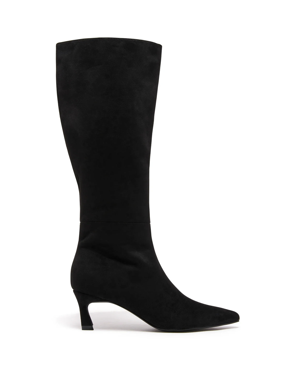 Therapy Dove Black Microsuede