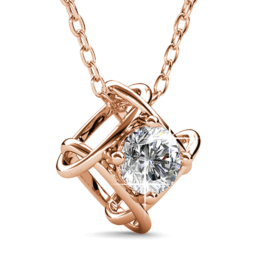 Krystal Couture Majestic Beauty Necklace Embellished with SWAROVSKI Crystals