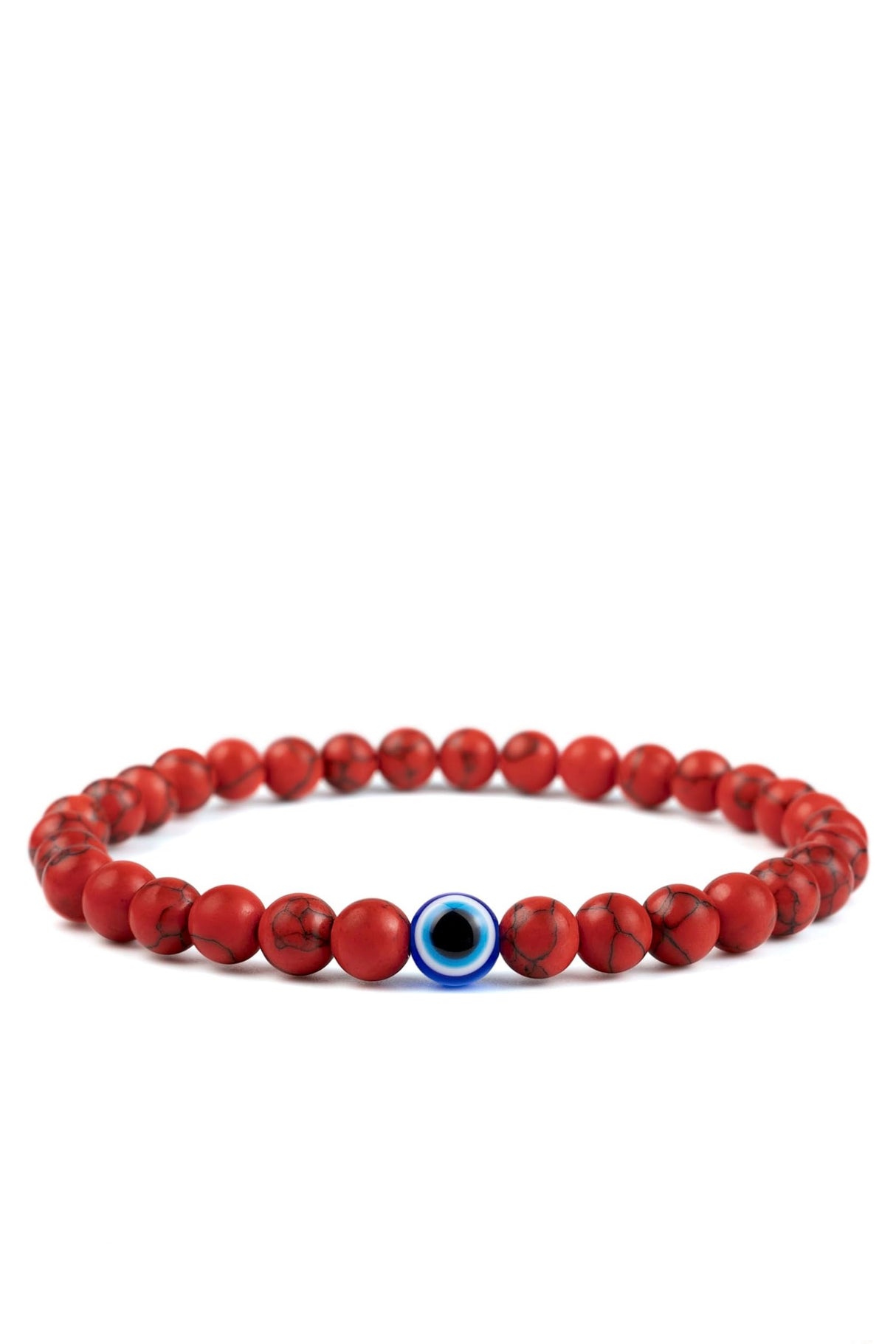 Stephen Oliver Red Turquoise Protection Bracelet