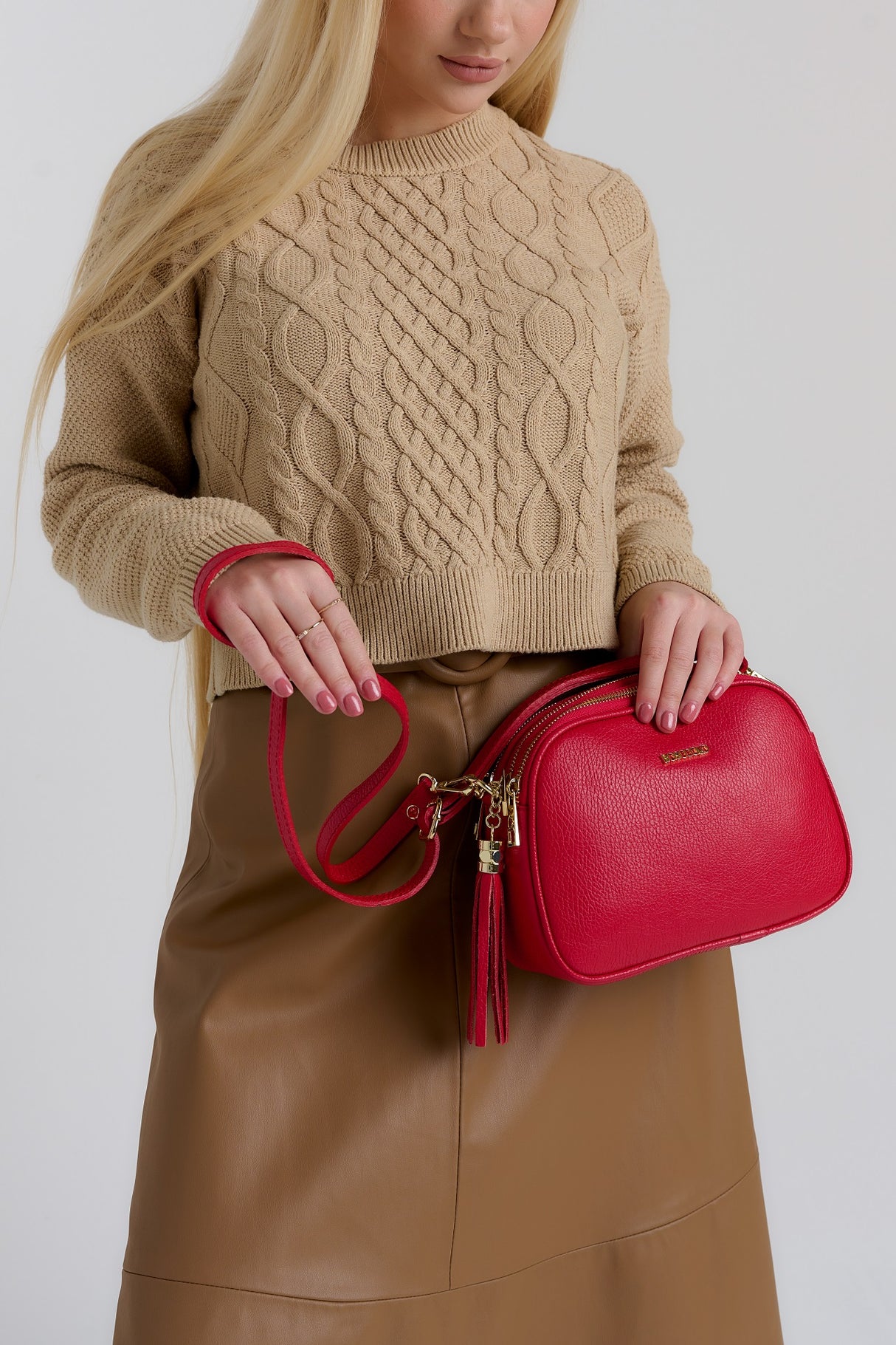 Bosccolo Shoulder Bag In Red