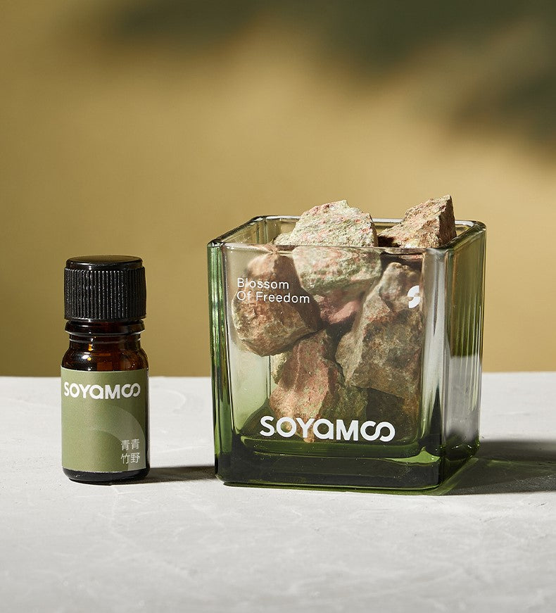 Green Bamboo Grove Dopamine Crystal Diffuser