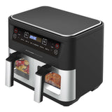 Kitchen Couture Dual View 10L Stainless Air Fryer