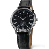 Timex Waterbury Metropolitan Sub-Second 39Mm Leather Strap Watch