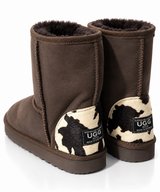 Australian Leather Ugg Short - Cow Chocolate - AU4