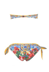 Dolce & Gabbana Women Carretto Print Bikini